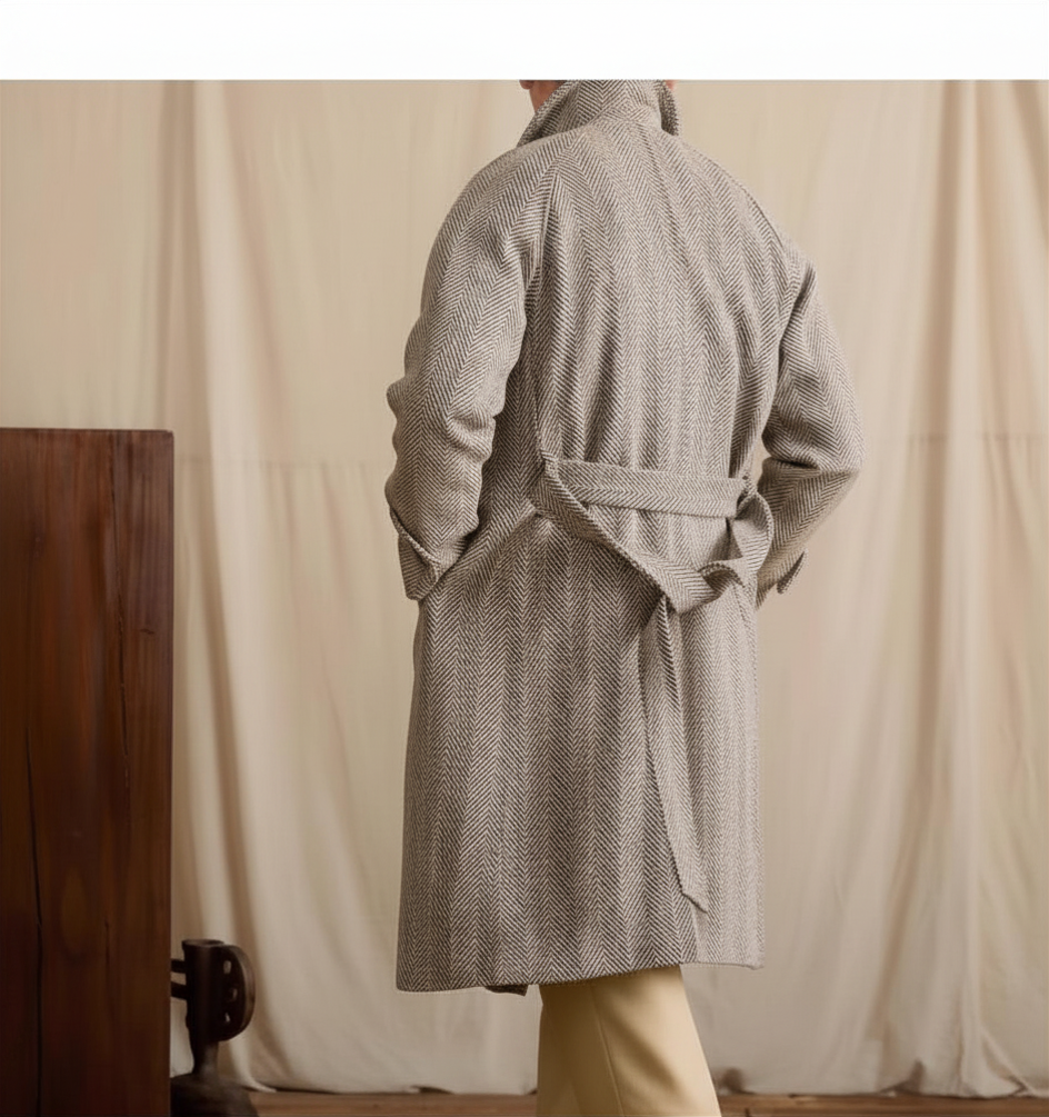 The Barr-Macn Woolen Overcoat