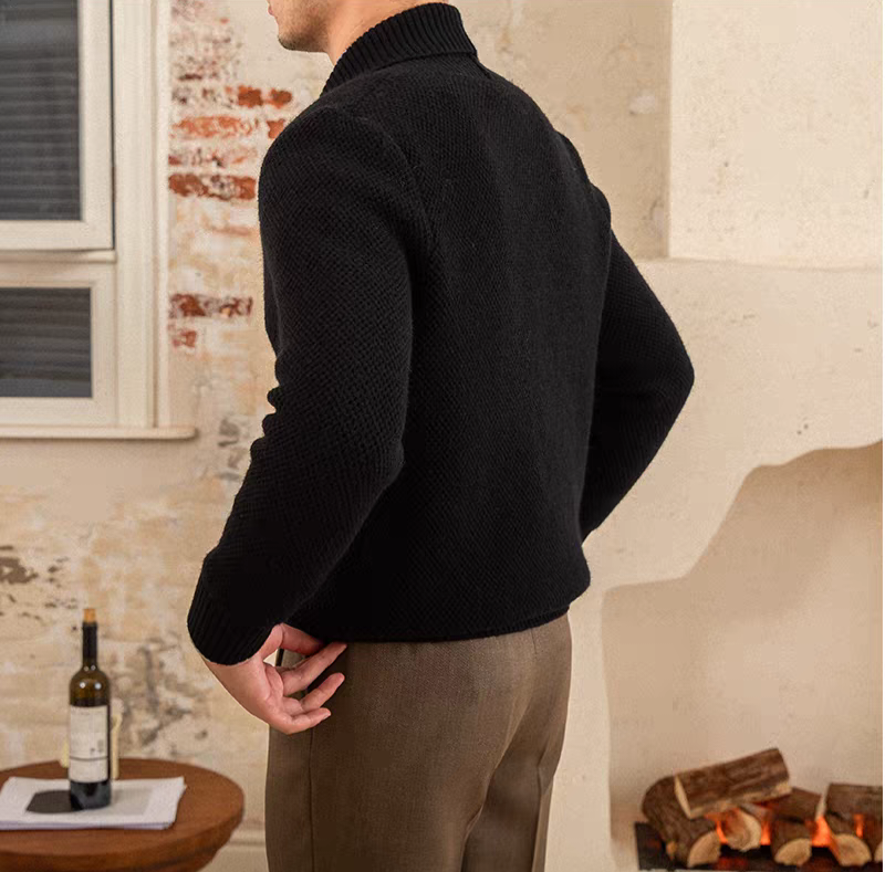 The Regent Double-Breasted Knit Blazer