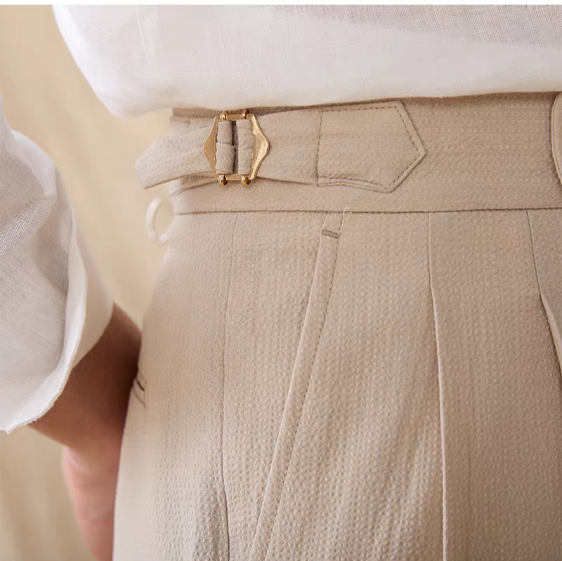 The Sorrento Tailored Linen-Blend Short