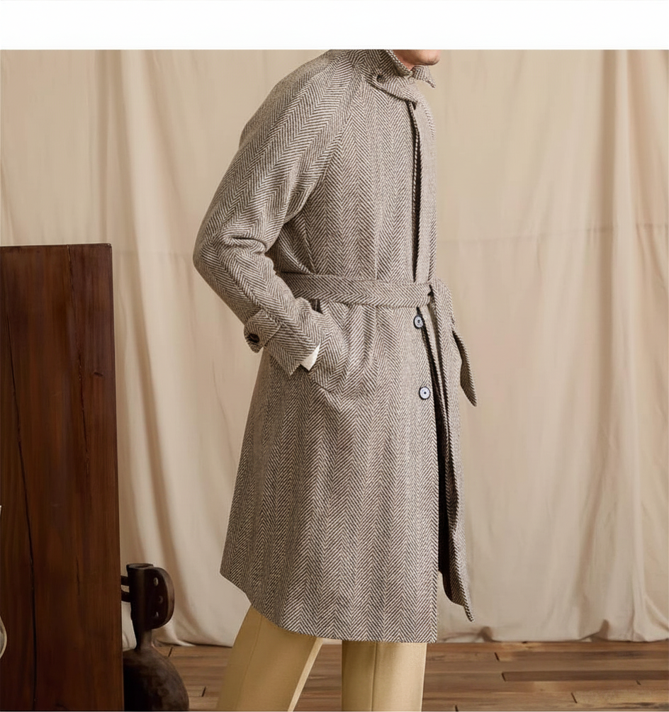 The Barr-Macn Woolen Overcoat