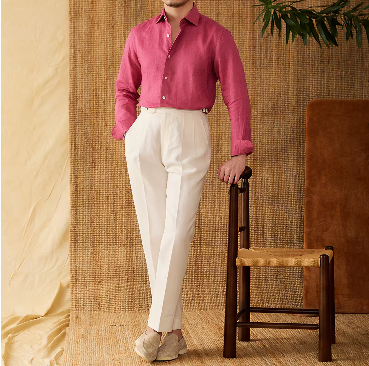The Portofino Italian Linen Shirt