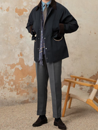 The Verona Corduroy-Trimmed Chore Jacket