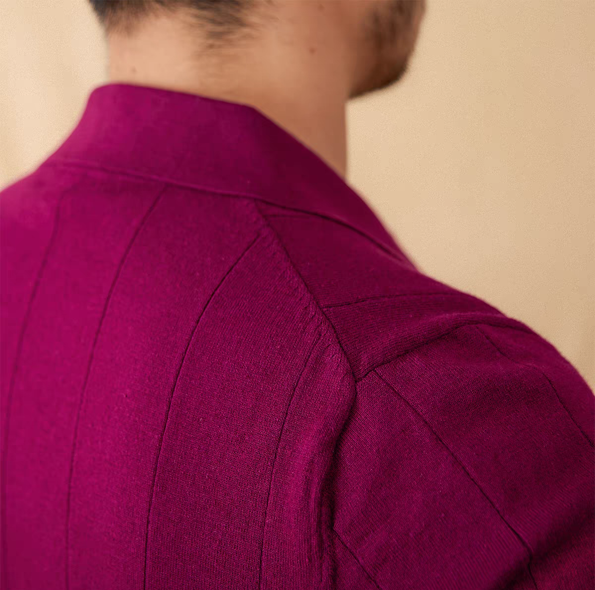 The Amalfi Seagull-Collar Knit Polo
