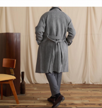 The Edinburgh Herringbone Overcoat