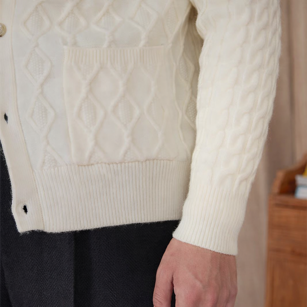 The Stirling Heavyweight Jacquard Coat