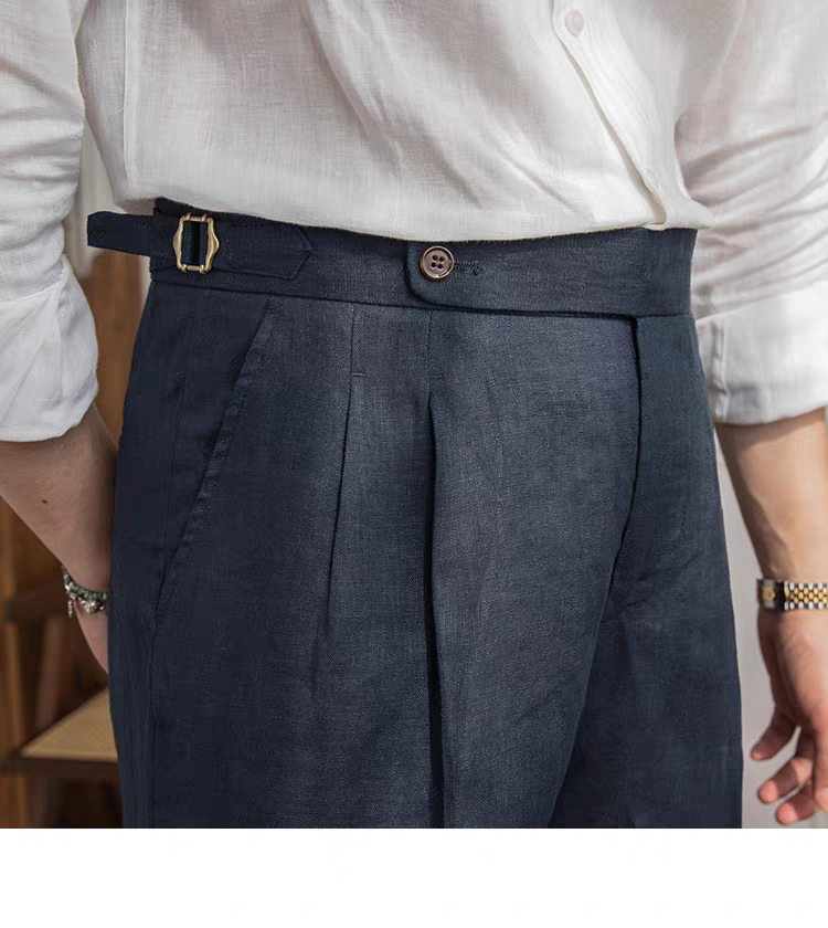 The Riviera Pure Linen Short