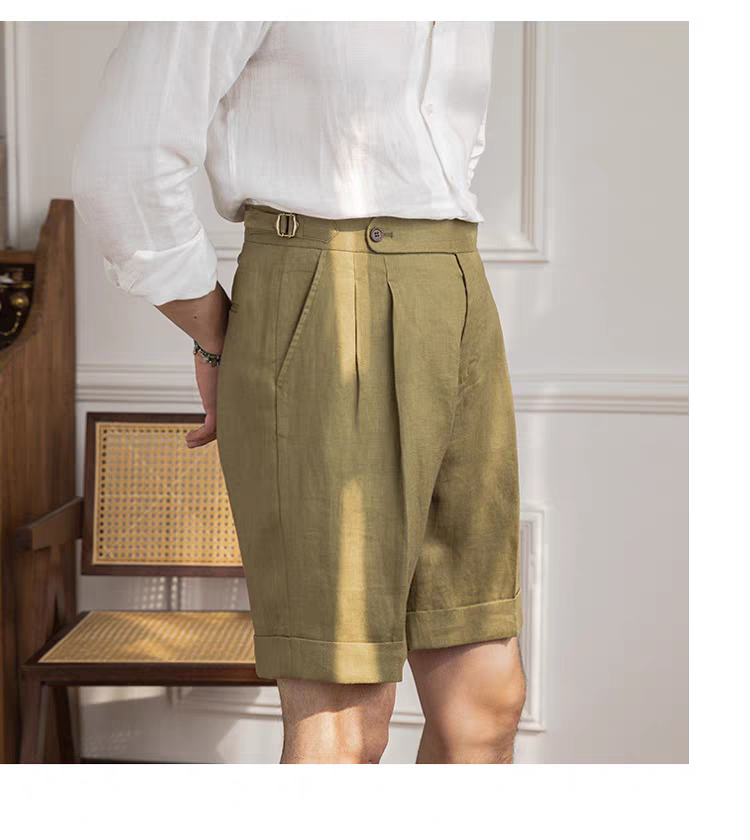 The Monaco Breathable Linen-Blend Trousers