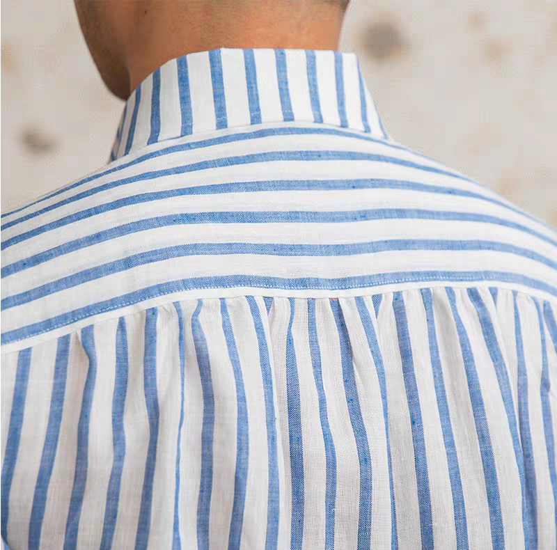 The Saint-Tropez Striped Linen Shirt