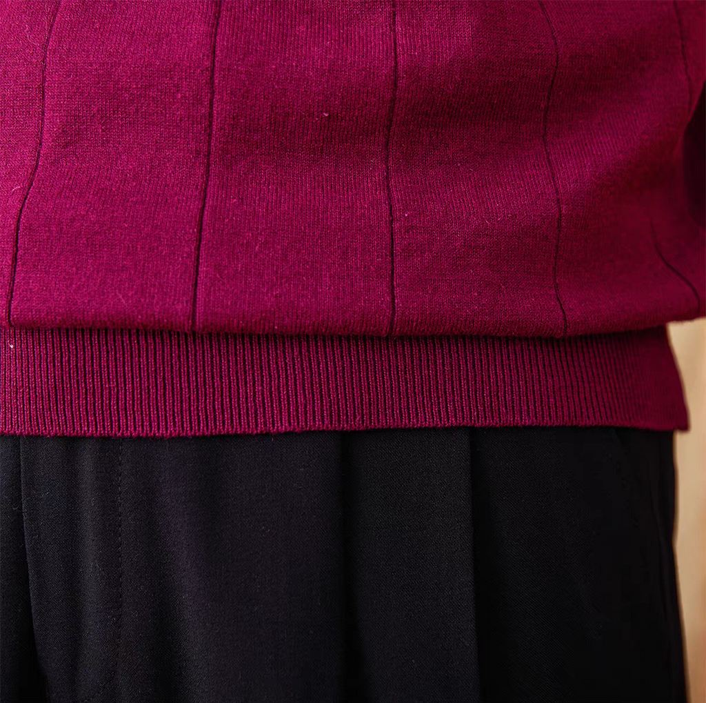 The Amalfi Seagull-Collar Knit Polo